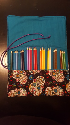 Small Art Roll - Sugar Skulls