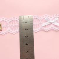 Pastel Pink Love Rose Heart Choker - Thumbnail 2