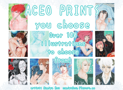 Choose Any One ACEO Print