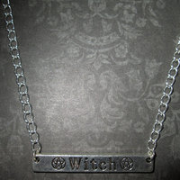 Occult Witch Necklace with Pentagrams - Thumbnail 2