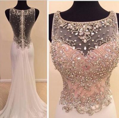 Sexy Prom Dresses, Scoop Prom Dresses, Beading Prom Dresses, Chiffon Prom Dresses, Evening Dresses, Party Dresses, Custom Prom Dresses,