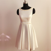 Simple Homecoming Dresses,Pretty Party Dress,Charming Homecoming Dress,Graduation Dress,Homecoming Dress,Short Prom Dress D26 - Thumbnail 1