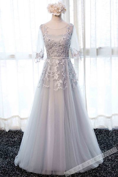 Appliques Charming prom dress, sexy prom dress,Charming prom dress, long prom dress,prom dresses, elegant prom dress, prom dress Z94