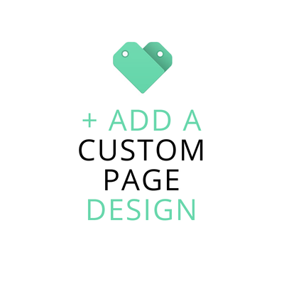Add a CUSTOM PAGE Design to Custom Storefront