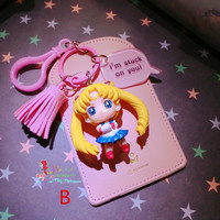 Sailor Moon Keychain Card package - Thumbnail 1
