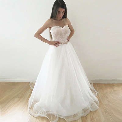 Sweetheart Lace wedding dress,wedding dress, cheap wedding dress, cheap wedding gown, bridal wedding dress,W21