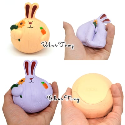 Kiibru onion rabbit squishy (scented!) - Thumbnail 1