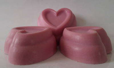 Pink Sugar Heart Attack soap