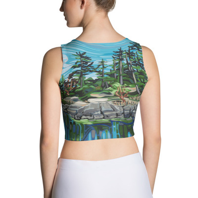 Kimberly Thompson Collection - Chatham Island Crop Top - from Michael David