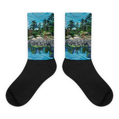 Kimberly Thompson Collection - Chatham Island Socks - from Michael David