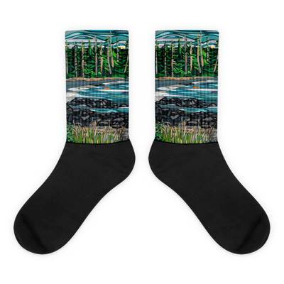 Kimberly Thompson Collection - Wish Beach Socks - from Michael David