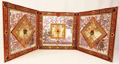 Fairytale Apple (7) - triple panel