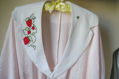 Strawberry Embroidery Collar