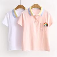 Rainbow Polo Shirt - Thumbnail 2