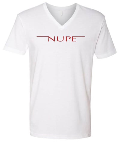 Kappa Alpha Psi Kasual V-Line NUPE White Shirt