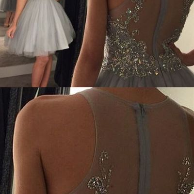 Homecoming dresses,pretty party dress,charming homecoming dress,graduation dress,homecoming dress,short prom dress d38 - Thumbnail 4