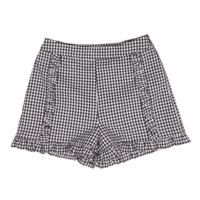 Plaid Ruffle Shorts - Free Shipping - Thumbnail 3