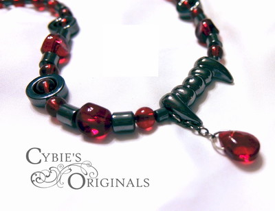 Blood Night Fangs Necklace