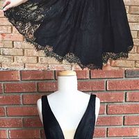 Lace Homecoming Dresses,Pretty Party Dress,Charming Homecoming Dress,Graduation Dress,Homecoming Dress,Short Prom Dress D44 - Thumbnail 1