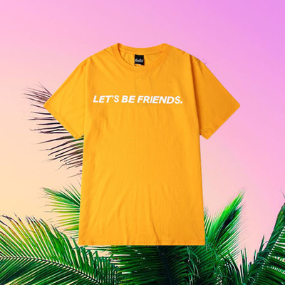 Free Shipping-LET'S BE FRIENDS TSHIRT