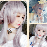 Pastel Pink Cosplay Wig - Thumbnail 4