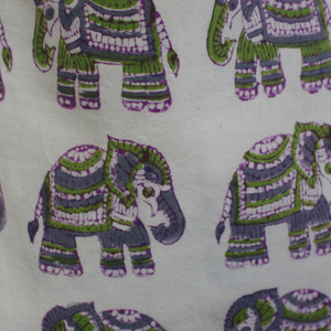 Green/Purple Elephant Tag Along Crossbody - Thumbnail 2