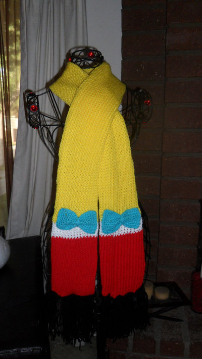 Tweedledum & Tweedledee inspired scarf