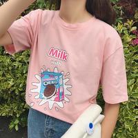 Milk with printed T-shirt - Thumbnail 2