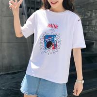 Milk with printed T-shirt - Thumbnail 4