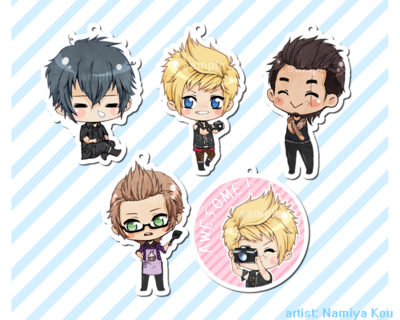 FFXV Charms (Camp Ver.)