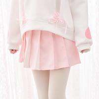 Harajuku High Waist Pleated Skirts - Thumbnail 3