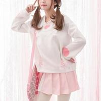 Harajuku High Waist Pleated Skirts - Thumbnail 4