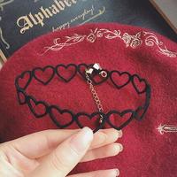 Heart Hollow Out Choker - Thumbnail 4