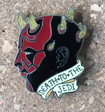 Death to the Jedi SECONDS Pin