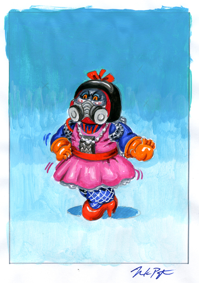 Drags THOR / DEAN Queen Color Rough - Disasters of the Universe Series 3 2017