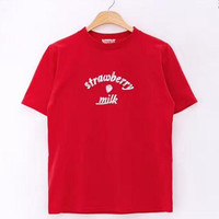 Sweet Strawberry milk T-shirt - Thumbnail 3