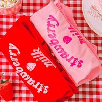 Sweet Strawberry milk T-shirt - Thumbnail 4