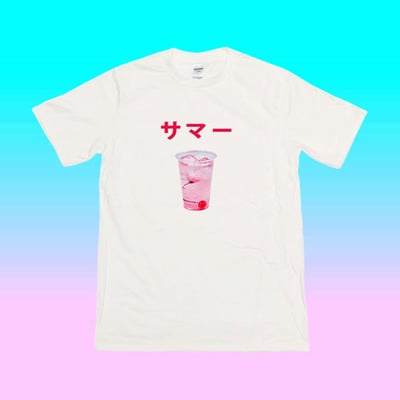 Cherry soda tee  ( 2 colors ) - Thumbnail 4