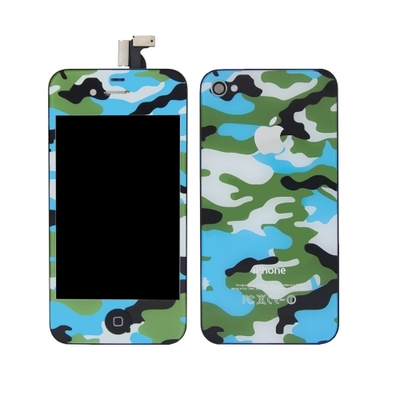 iPhone 4/4S Army Camo Blue Screen Replacement
