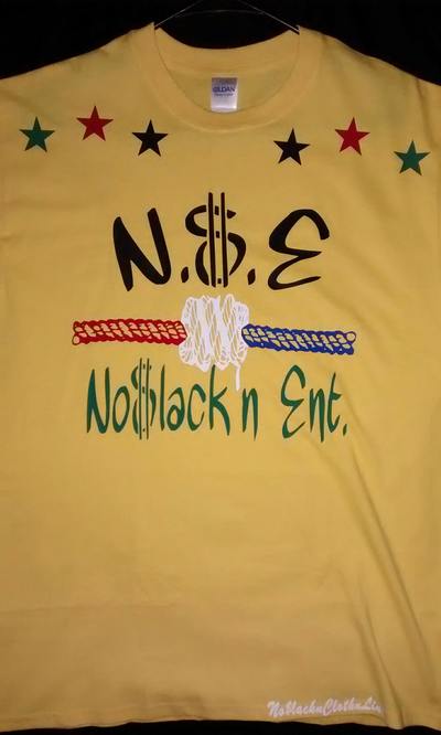 N$E No$lacknEnt. (Yellow,Black,Green,Red,White&Blue) Business T-Shirt.