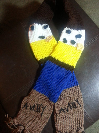 woody inspired scarf