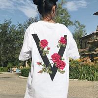 Rose Oversize T-shirt - Thumbnail 1