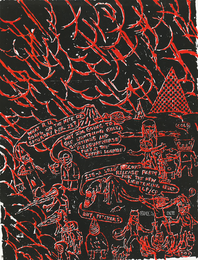 LIGHTNING BOLT RIDE THE SKIES LP RELEASE SHOW