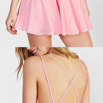 Simple homecoming dresses,pretty party dress,charming homecoming dress,graduation dress,homecoming dress,short prom dress d50 - Thumbnail 3