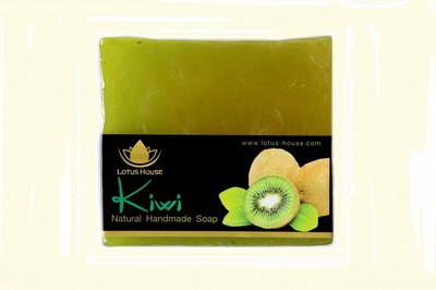 Lotus House Kiwi Natural Handmade Soap (300g) / 3 Bars
