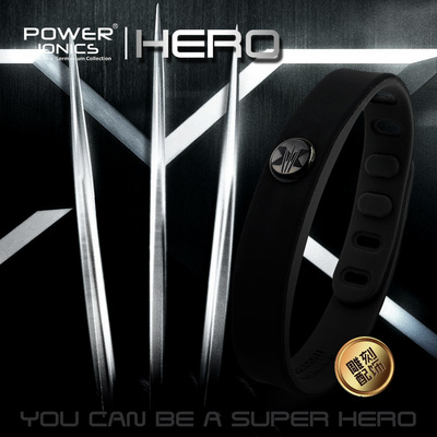 WOLVERWINE Hero 3000 ions Sports Titanium Bracelet