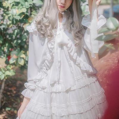 Chiffon poncho cape - 5 colors - Thumbnail 5