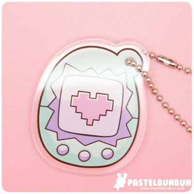 Digital Pets Acrylic Charm - Keychain, Phone Charm, Necklace