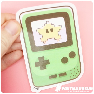Game Boy Color Jumbo Sticker