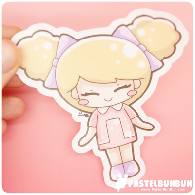 Polly Pocket Jumbo Sticker
